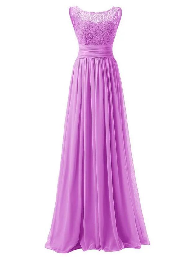 Sheer Sabrina Neck Floor Length Prom Dress With Corset Back on Luulla